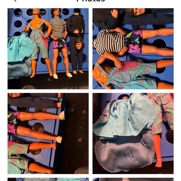 1960’s Barbie Lot of Ken dolls. One outfit & one pair of shoes. - Picture 9 of 10